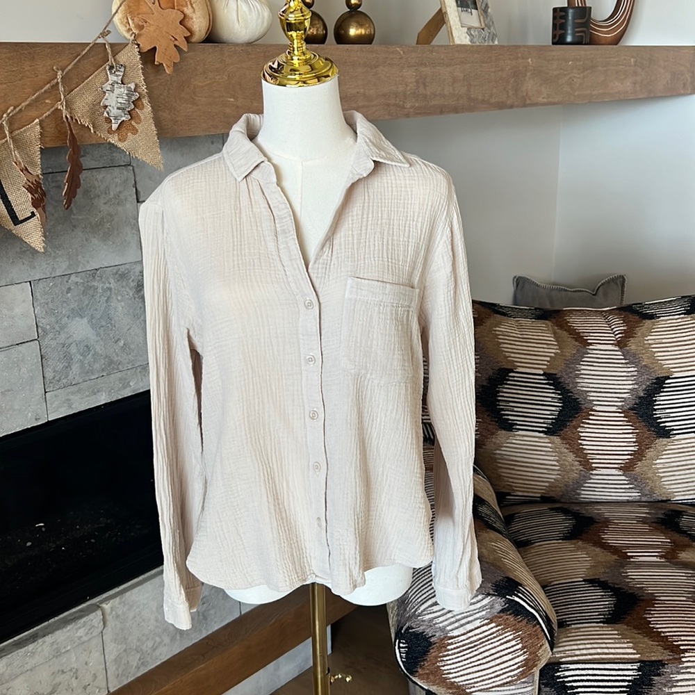 Evereve Cloth & Stone Cotton Top